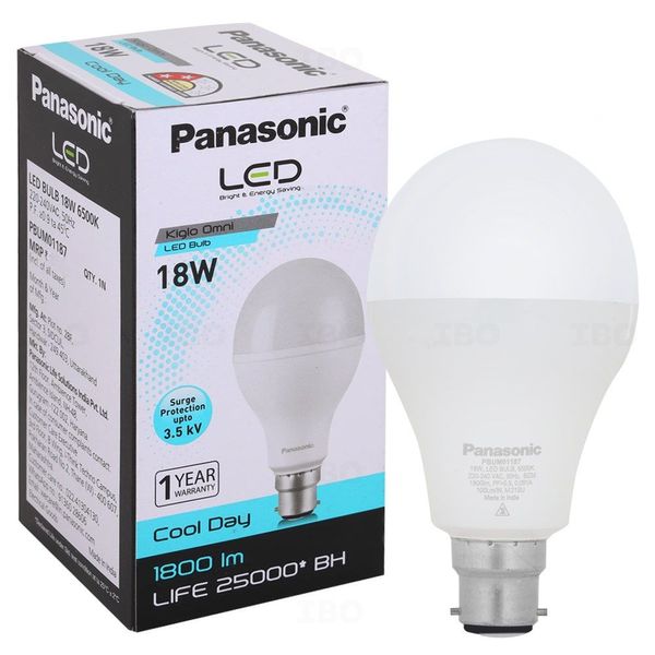Panasonic 18W B22 6500K LED Bulb