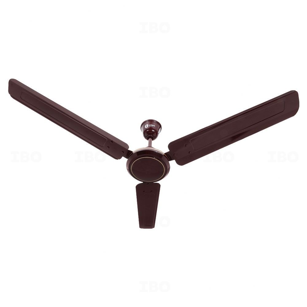 orient rapid air 1200 mm brown ceiling fan