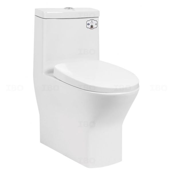 Elvis Space S-220 Floor Mounted White Single Piece Toilet