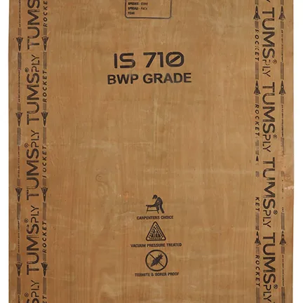 TumsPly Rocket 8 ft. x 4 ft. 12 mm BWP/Marine Plywood TumsPly Rocket 8 ft. x 4 ft. 12 mm BWP/Marine Plywood