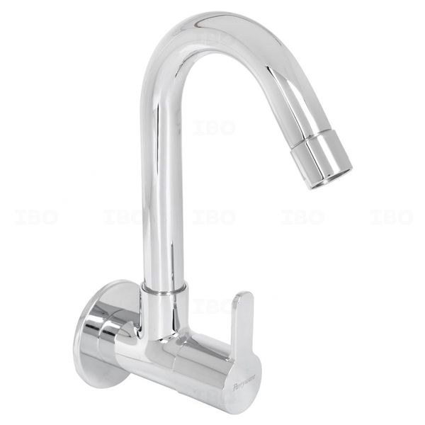 Parryware Claret Wall Mounted Silver Sink Tap