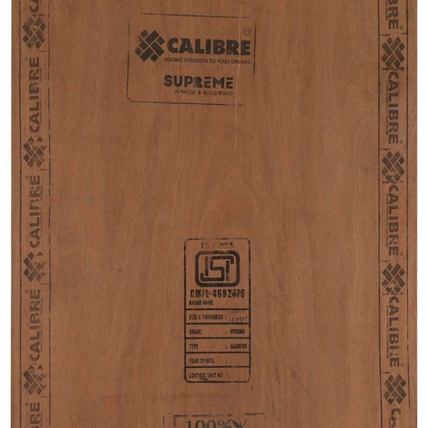 Calibre Supreme Neem 7 ft. x 4 ft. 12 mm MR Plywood