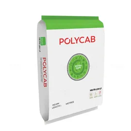 Polycab Green Wire 1 sq mm Yellow 180 m HR FR-LSH LF PVC Insulated Wire
