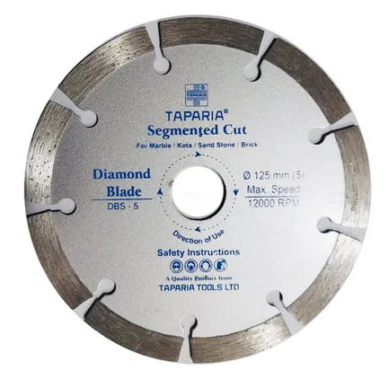 Taparia DBS5 5 Inch Diamond Cutting Blade