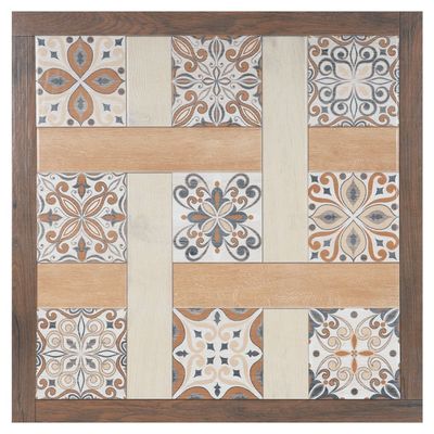 Kajaria Rangoli Wood Matte 600 mm x 600 mm Ceramic Floor Tile