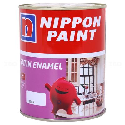 Nippon Satin 1 L Black Enamel-Color