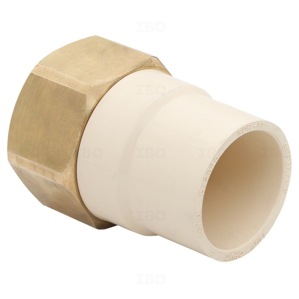 Ashirvad FlowGuard Plus 1½ in. (40 mm) CPVC Adaptor - FTA (Brass)