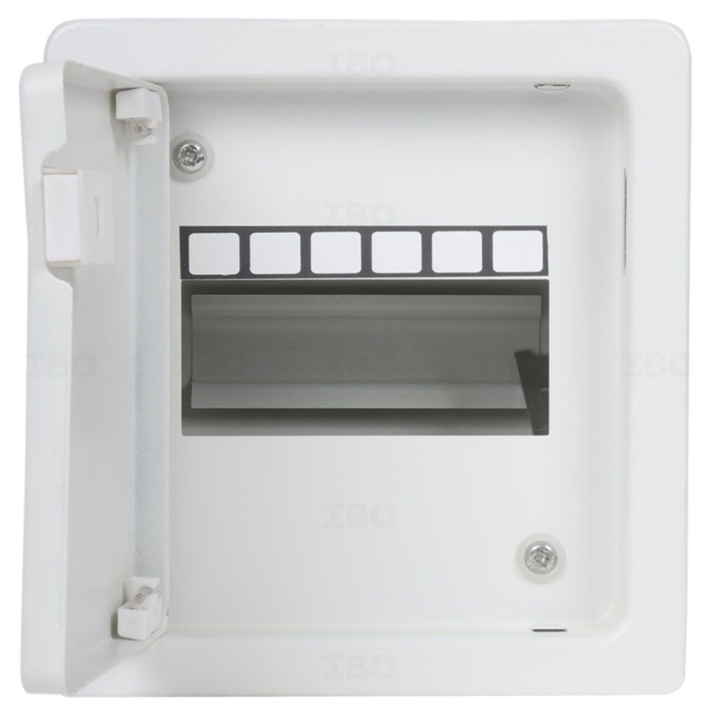 Present Premium Gold Single Pole + Neutral 6 Ways IP 42 Distribution Board