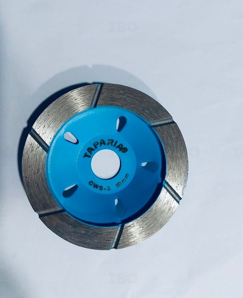 Taparia CWS3 80mm Segmented Cut Cup Wheel