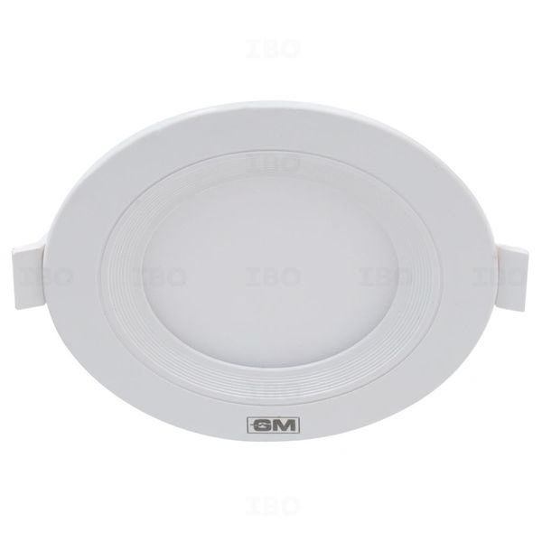 GM YOLO 3 W Cool Day Light Round LED Panel Light
