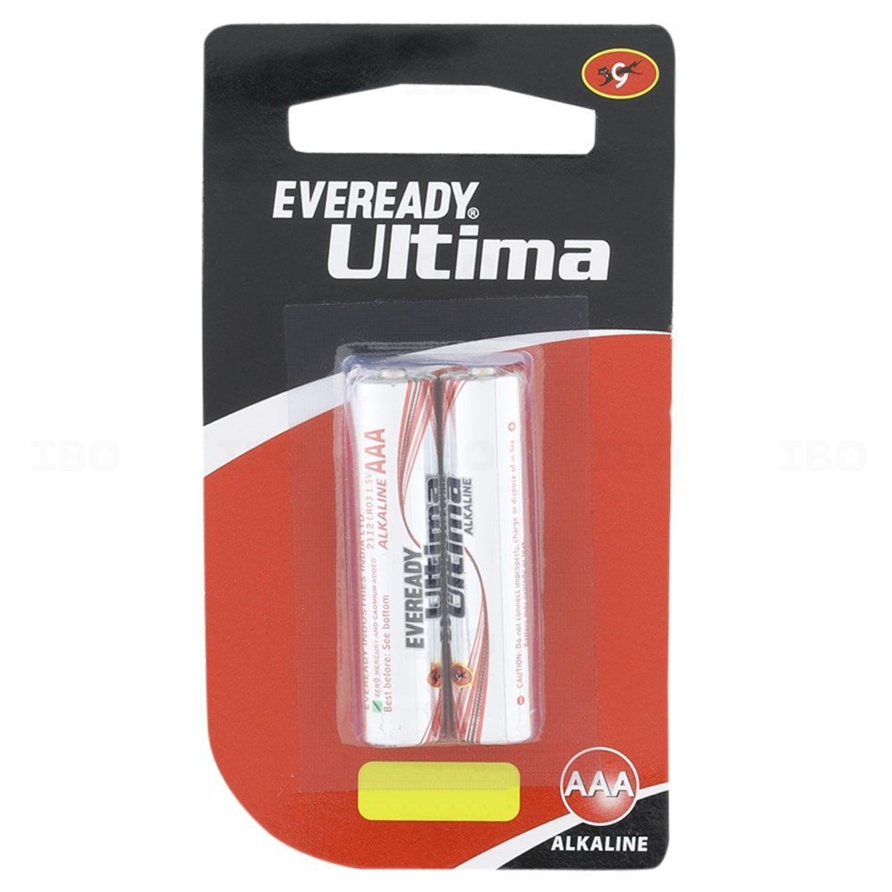 Eveready AAA 1.5 V Pack of 2 Alkaline Battery