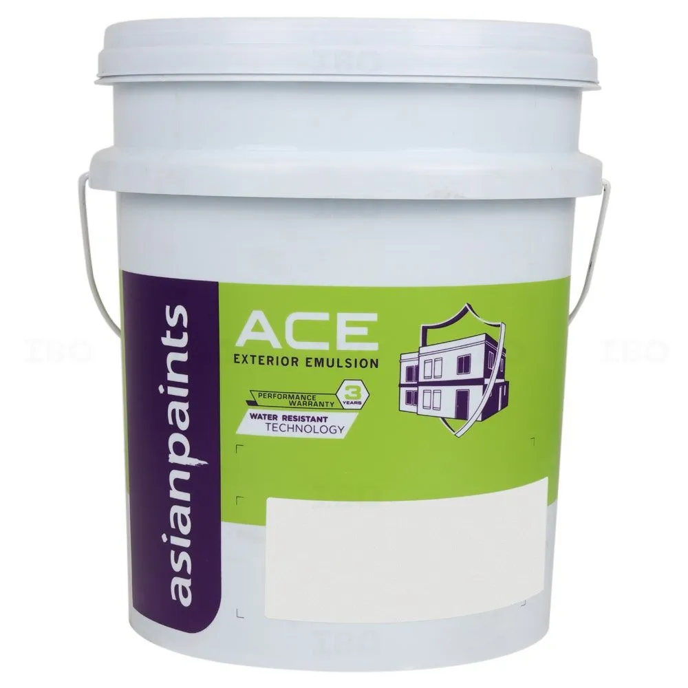 Asian Paints Ace 20 L White Exterior Emulsion - Color Asian Paints Ace 20 L White Exterior Emulsion - Color