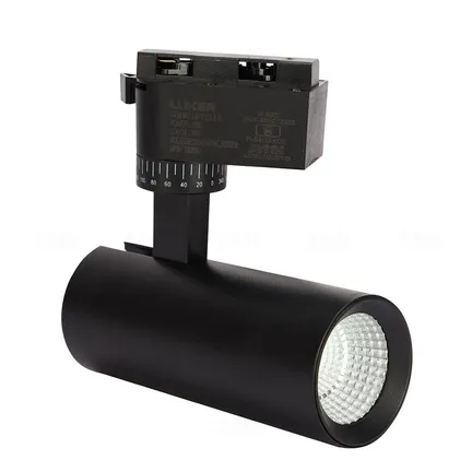Luker 12W WW LED Black Body (LSPT12SB) Track Light