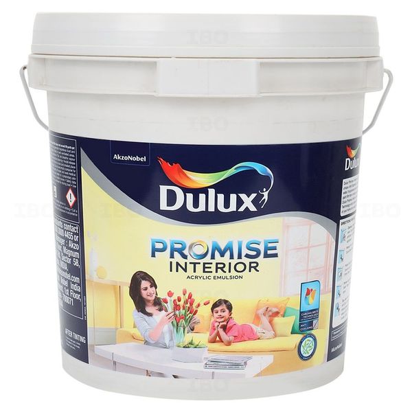 Dulux Paints Promise 10 L White Base Interior Emulsion - Base