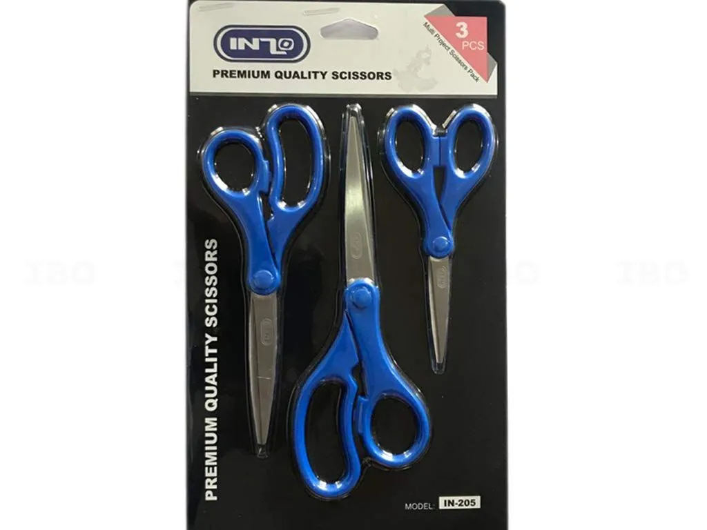 Inzo Multipurpose Scissors Set of 3 Inzo Multipurpose Scissors Set of 3