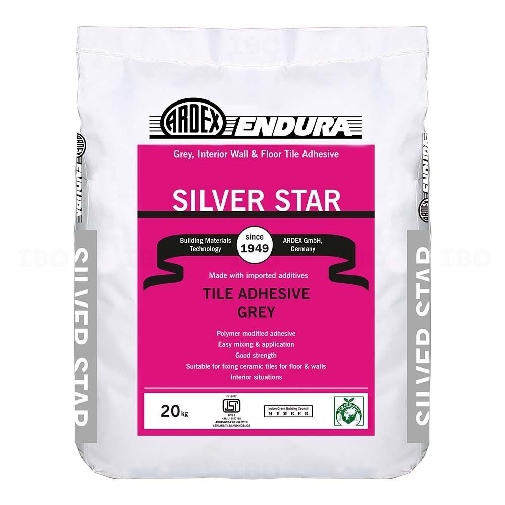 Ardex Endura Silver Star 20 kg Grey Tile Cementitious Adhesive