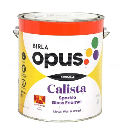 BIRLA opus SGE 21 Calista Sparkle Gloss 4 L Black Enamel-Color