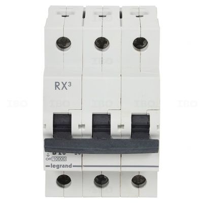 Legrand RX3 Triple Pole 20 A C Curve MCB