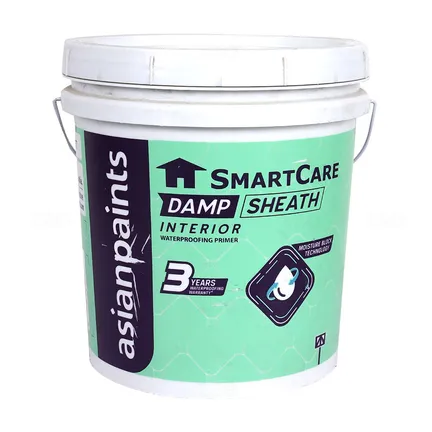 Asian Paints Smartcare Damp Sheath Interior White 10 L Wall Waterproofing Asian Paints Smartcare Damp Sheath Interior White 10 L Wall Waterproofing