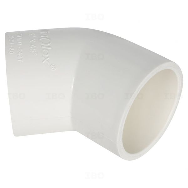 Finolex 2 in. (50 mm) UPVC Elbow 45°