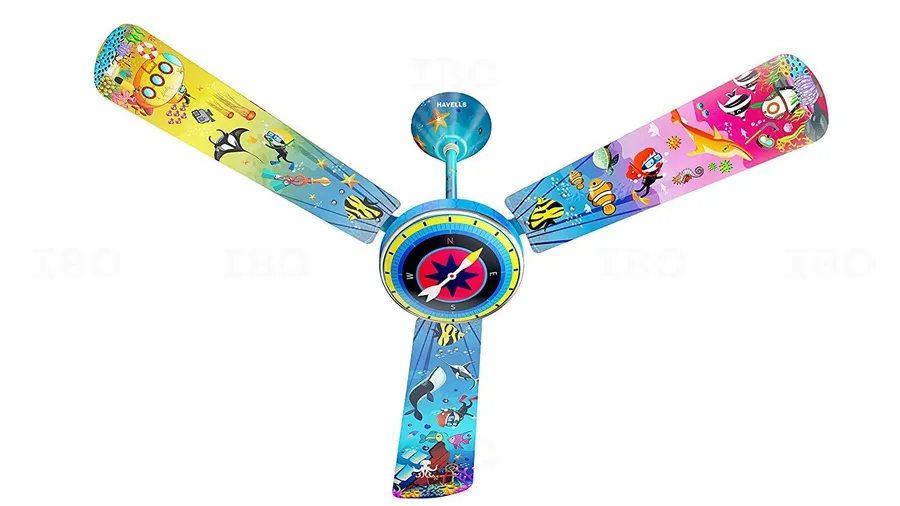 Havells Ocean Quest 1200 mm Multicolor Ceiling Fan