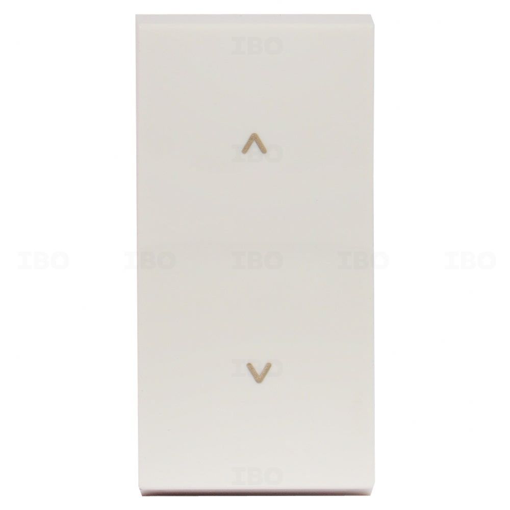 Schneider Unica Pure White 2 Way 6 A Modular Switch Schneider Unica Pure White 2 Way 6 A Modular Switch