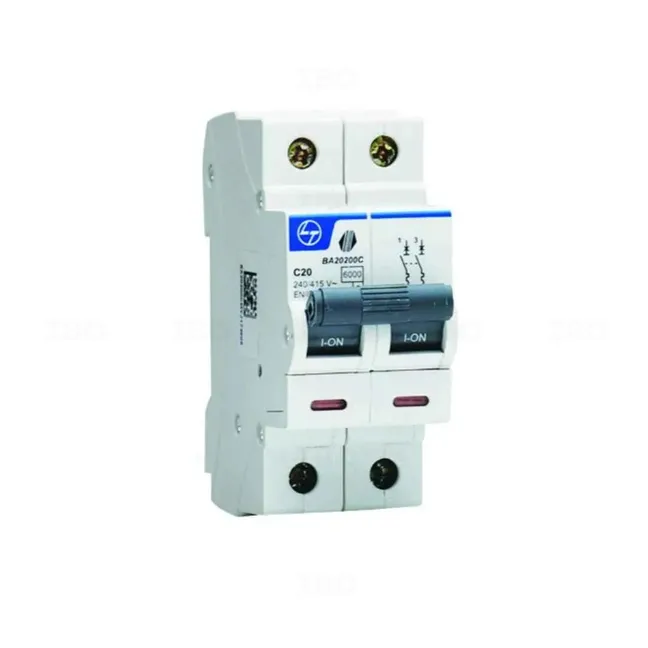 L&T Tripper Double Pole 40 A C Curve MCB