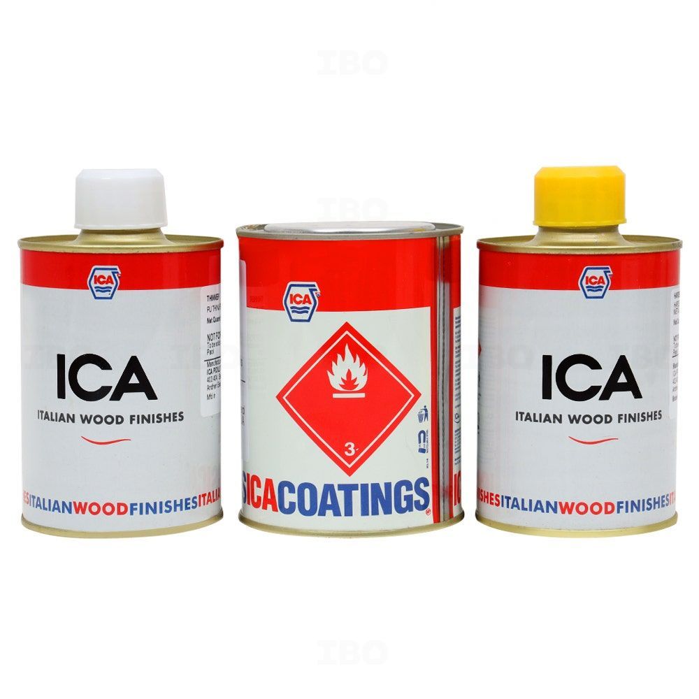 ICA Finezza CMB LAC367 Clear Very High Gloss (95-99 at 60 deg) 1 L Polyurethane (PU) Coating