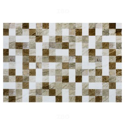 Kajaria Pisa Decor L/D Glossy 450 mm x 300 mm Ceramic Wall Tile