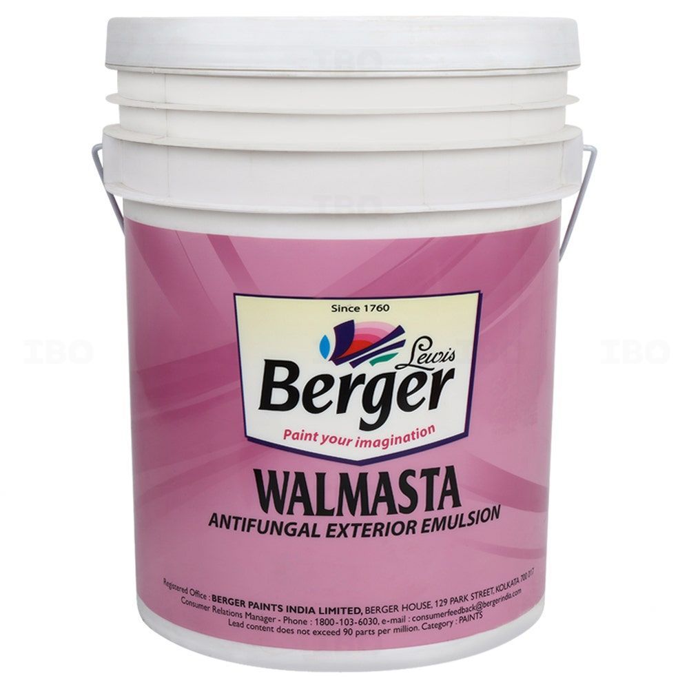Buy Berger Paints Walmasta 20 L Cream Interior Emulsion Color on IBO
