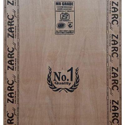 ZARC neem 8 ft. x 4 ft. 18 mm MR Plywood