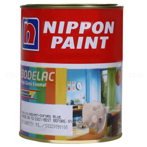 Nippon Bodelac 1 L Oxford Blue Enamel-Color