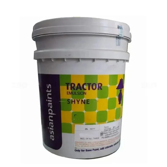 Asian Paints Tractor Shyne 20 L White Interior Emulsion - Color Asian Paints Tractor Shyne 20 L White Interior Emulsion - Color