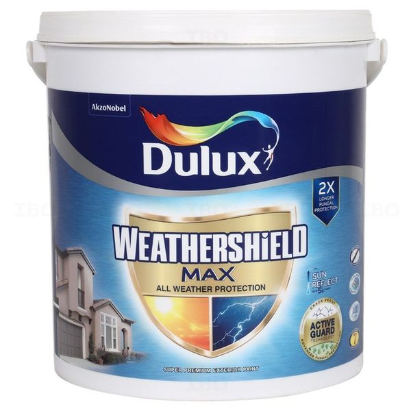 Dulux Paints Weatershield Max 3.6 L ROX Base Exterior Emulsion - Base