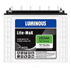 Luminous Life-Max 150 Ah Tall Tubular Battery