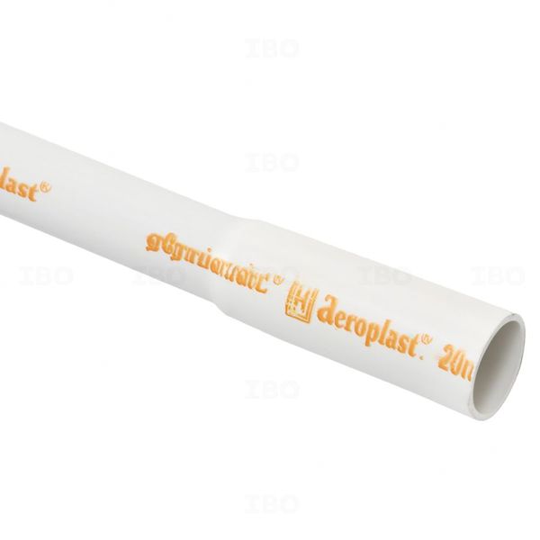 Aeroplast 20 mm HMS ( Heavy Mechanical Stress) PVC Conduit Pipe Aeroplast 20 mm HMS ( Heavy Mechanical Stress) PVC Conduit Pipe