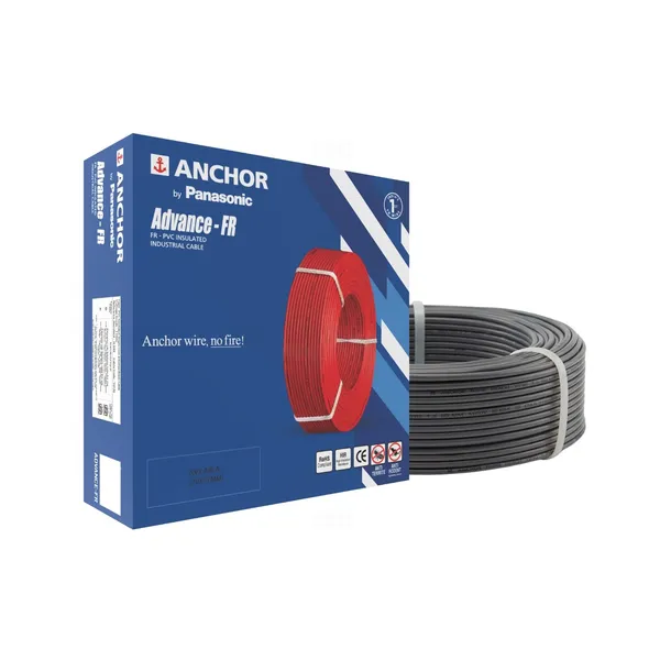 Anchor Advance FR 1.5 sq mm Grey 90 m FR PVC Insulated Wire