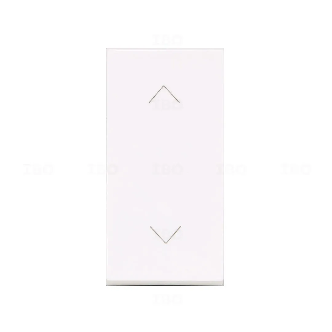 Legrand Allzy White 2 Way 6 A Modular Switch