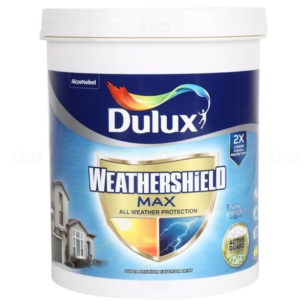 Dulux Paints Weatershield Max 900 ml Deep Base Exterior Emulsion - Base Dulux Paints Weatershield Max 900 ml Deep Base Exterior Emulsion - Base