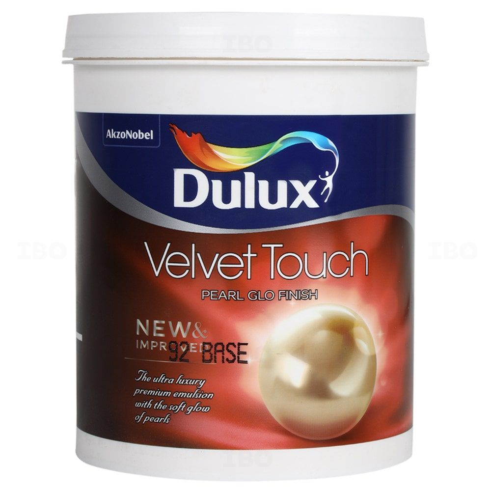 Dulux Paints Velvet Touch Pearl Glo 900 ml Int Base Interior Emulsion - Base