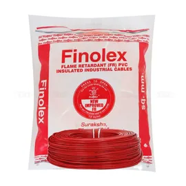 Finolex FRLS-H 1.5 sq mm Red 180m 1C PVC Insulated Industrial Cable 1100 V