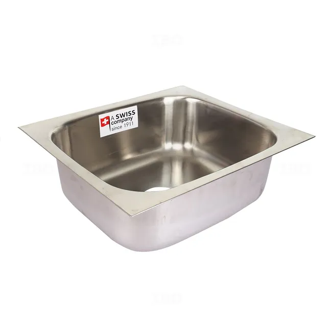 Franke 21 in. x 18 in. Satin 304 Grade Stainless Steel Single Bowl Sink