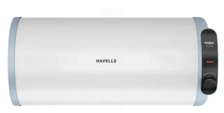HAVELLS HORIZONTAL STORAGE GEYSER FABIA SLIM (RHS ) 4S 2KW 25L HAVELLS HORIZONTAL STORAGE GEYSER FABIA SLIM (RHS ) 4S 2KW 25L