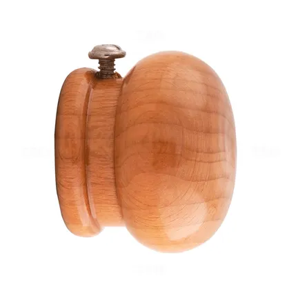 Apace  567BHWDAPOBR Brown Curtain Finial