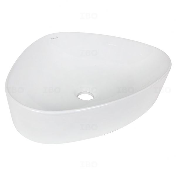 Parryware Omega 500 x 405 x 120 mm White Table Top Basin