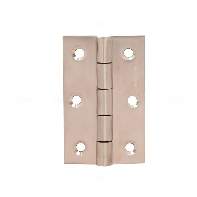 Salvor RLWY SS Matte 3 in. x 16 mm Stainless Steel Railway Hinge Salvor RLWY SS Matte 3 in. x 16 mm Stainless Steel Railway Hinge
