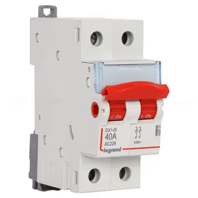 Legrand RX3 Double Pole 40 A 420 V Isolator