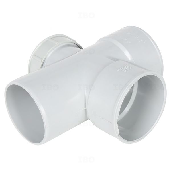 Finolex 2½ in. (75 mm) Single Tee With Door SWR Fitting