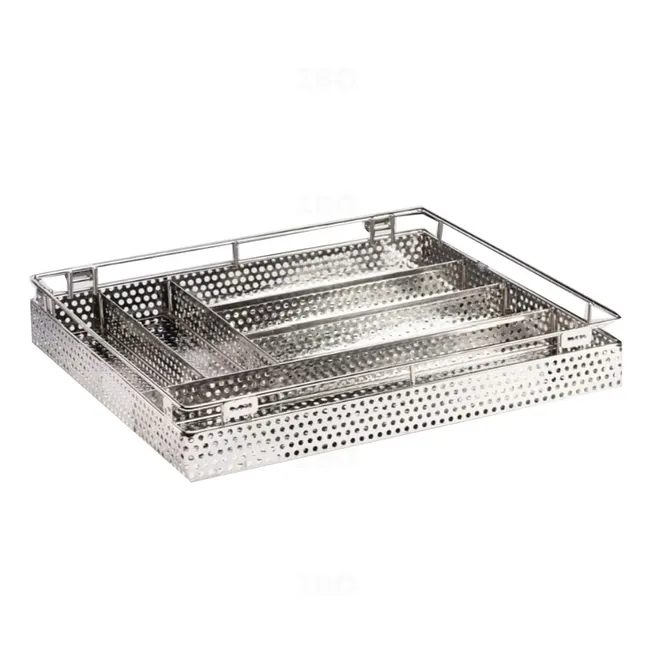 EBCO RA-17-20-4-CT 430x505x80 mm SS Cutlery Basket