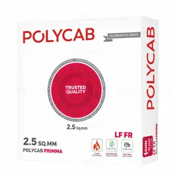 Polycab Primma 2.5 sq mm Green 90 m FR PVC Insulated Wire